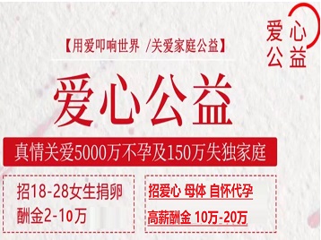 港南捐卵助孕生子 爱心志愿者招募